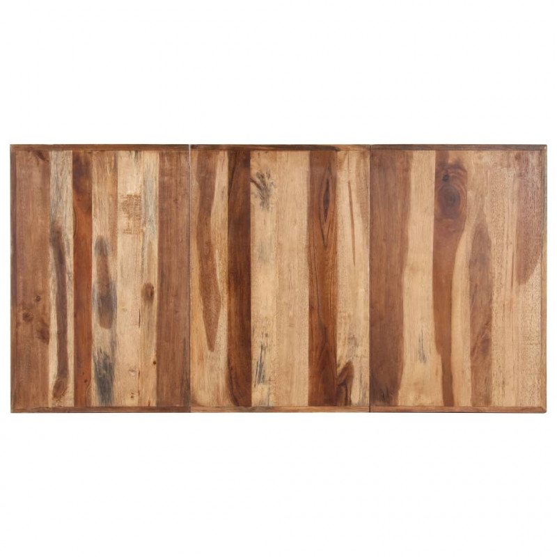 Stół jadalniany, 160x80x75 cm, drewno z miodowym wykończeniem