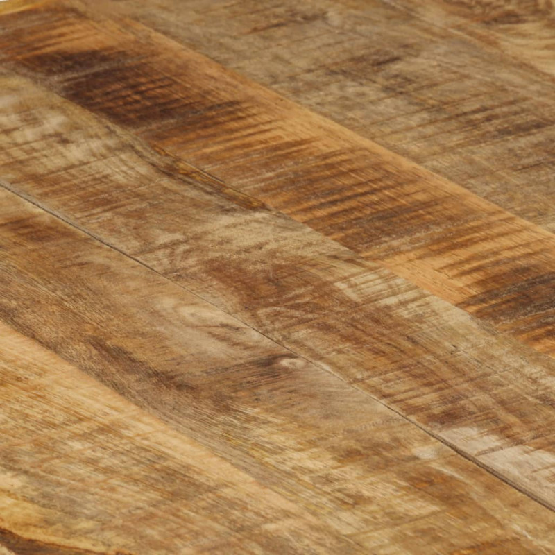 Stolik kawowy, 140 x 70 x 40 cm, surowe drewno mango