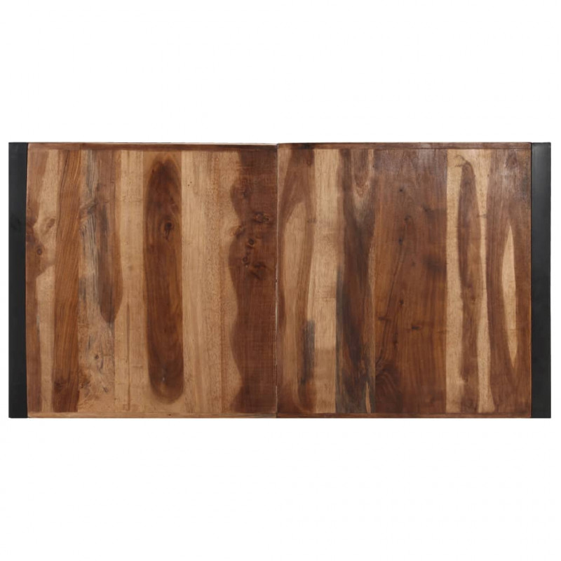 Stolik kawowy, 140x70x40 cm, lite drewno