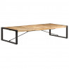 Stolik kawowy, 180 x 90 x 40 cm, surowe drewno mango
