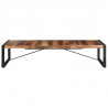 Stolik kawowy, 180x90x40 cm, lite drewno
