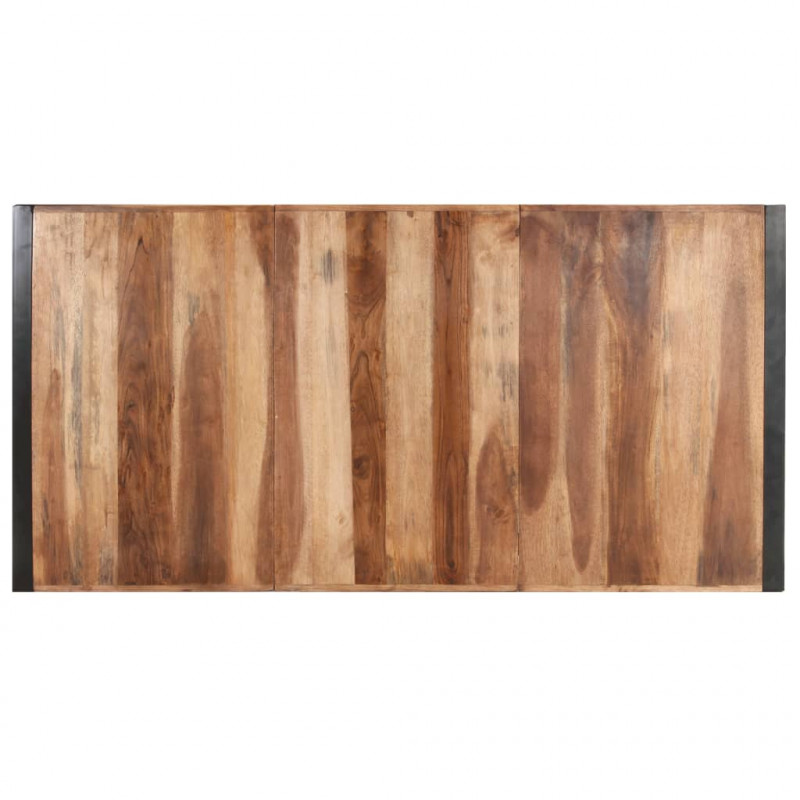 Stolik kawowy, 180x90x40 cm, lite drewno