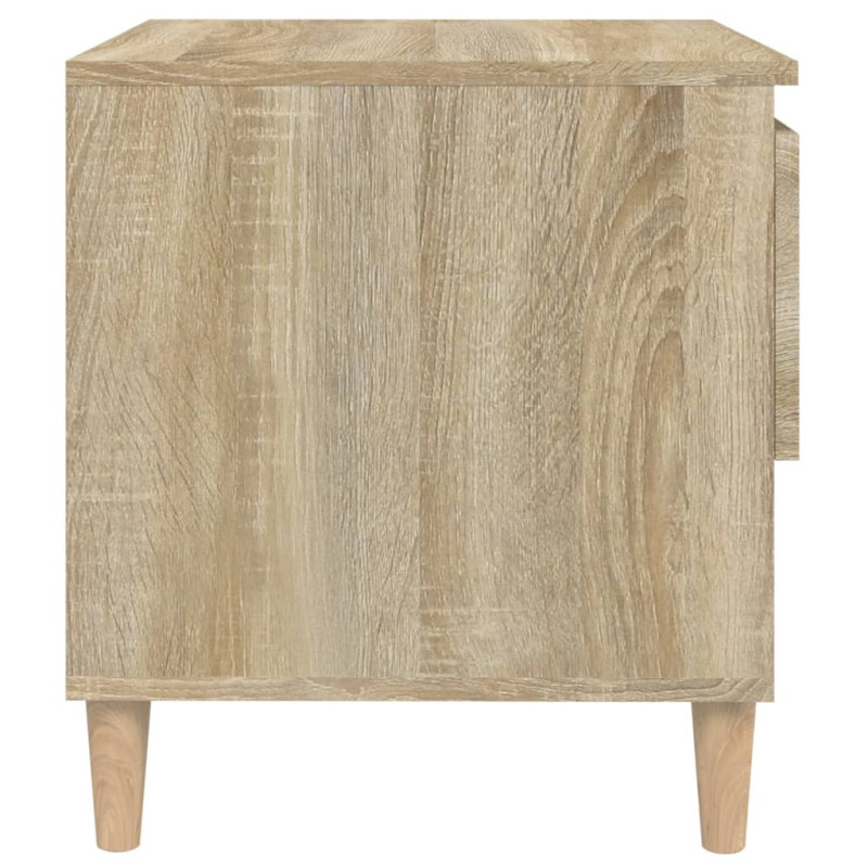Szafka nocna, dąb sonoma, 50x46x50 cm, materiał drewnopochodny