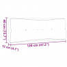 Poduszki na palety, 3 szt., wzór w liście, tkanina
