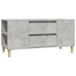 Szafka pod TV, szarość betonu, 102x44,5x50 cm