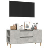 Szafka pod TV, szarość betonu, 102x44,5x50 cm