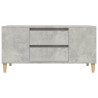 Szafka pod TV, szarość betonu, 102x44,5x50 cm