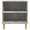 Szafka pod TV, szarość betonu, 102x44,5x50 cm