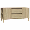 Szafka pod TV, dąb sonoma, 102x44,5x50 cm