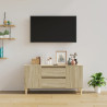 Szafka pod TV, dąb sonoma, 102x44,5x50 cm