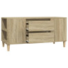 Szafka pod TV, dąb sonoma, 102x44,5x50 cm