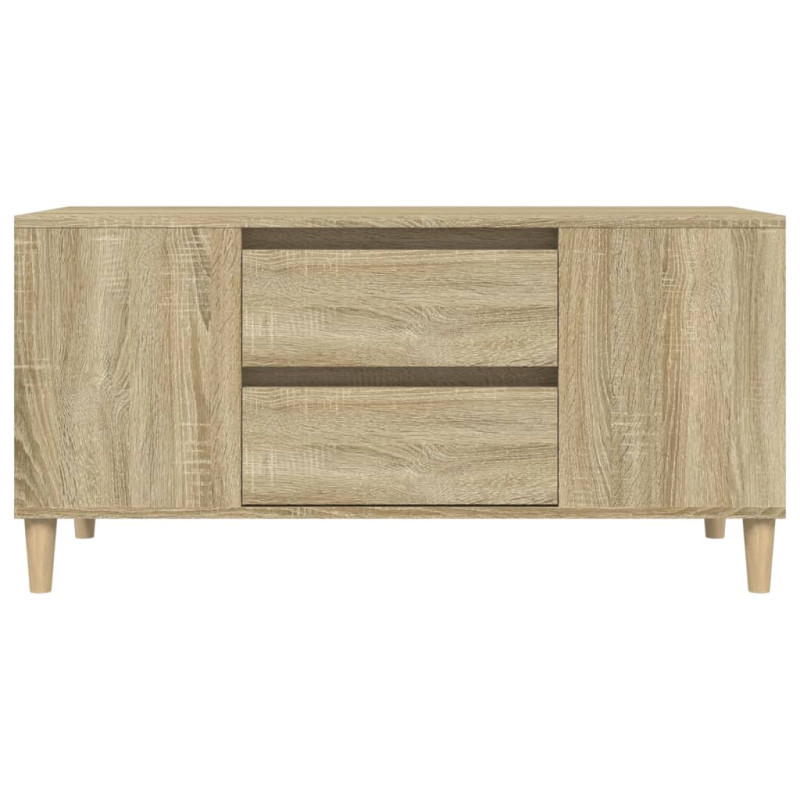 Szafka pod TV, dąb sonoma, 102x44,5x50 cm