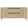 Szafka pod TV, dąb sonoma, 102x44,5x50 cm