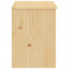 Szafka nocna, naturalne drewno, 35x30x40 cm, drewno sosnowe