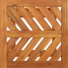 Stolik pomocniczy, 45x45x60 cm, lite drewno akacjowe