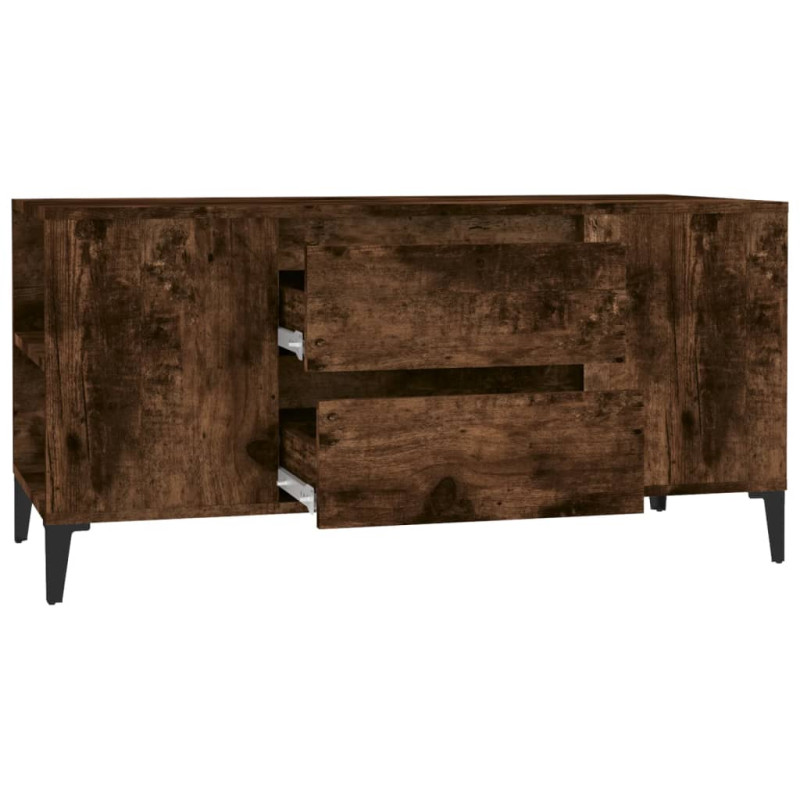 Szafka pod TV, przydymiony dąb, 102x44,5x50 cm
