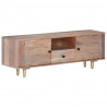 Szafka pod TV, 118x30x40 cm, lite drewno akacjowe