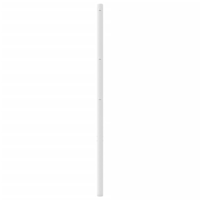 Metalowe wezgłowie, białe, 200 cm