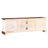 Szafka pod TV, lite drewno Sheesham i mango, 120x30x40 cm