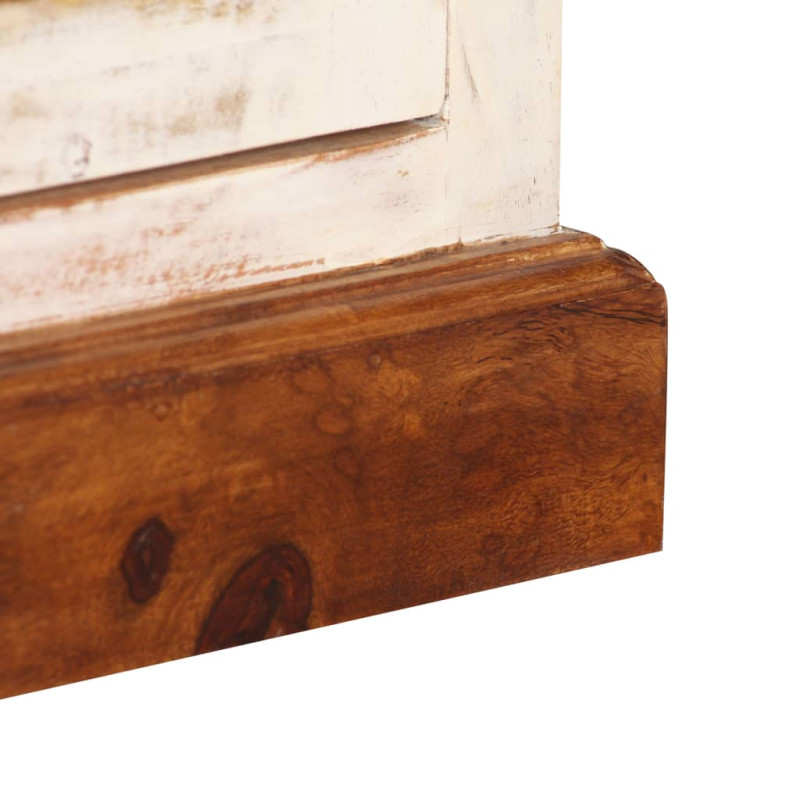 Szafka pod TV, lite drewno Sheesham i mango, 120x30x40 cm