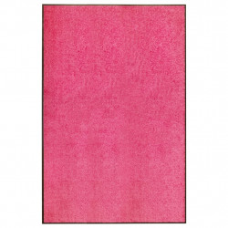 Wycieraczka z możliwością prania, różowa, 120 x 180 cm