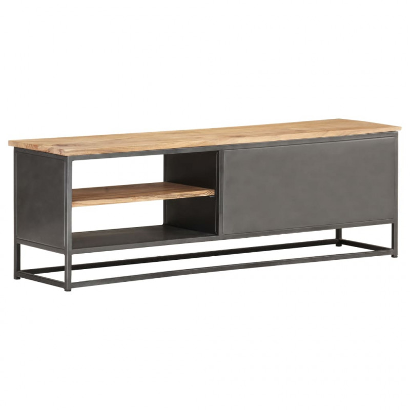 Szafka pod TV, 120x30x40 cm, lite drewno akacjowe