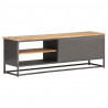 Szafka pod TV, 120x30x40 cm, lite drewno akacjowe