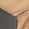 Szafka pod TV, 120x30x40 cm, lite drewno akacjowe