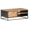 Stolik kawowy, 90x50x35, lite drewno akacjowe