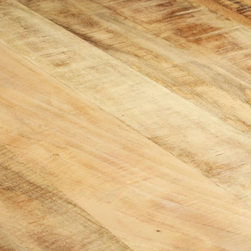 Stół jadalniany, 180 x 90 x 76 cm, surowe drewno mango