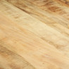 Stół jadalniany, 180 x 90 x 76 cm, surowe drewno mango