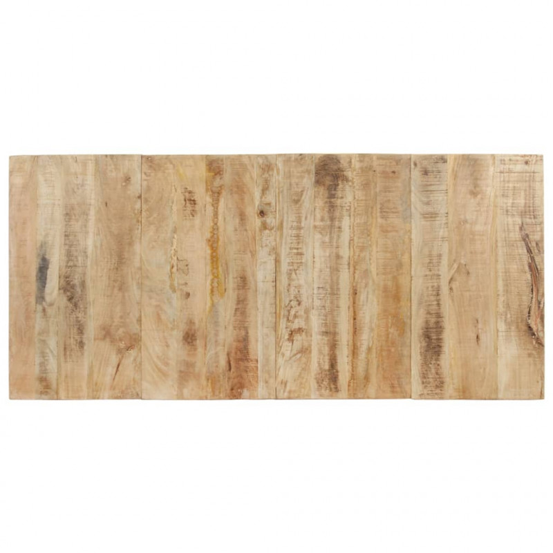 Stół jadalniany, 200x90x76 cm, surowe drewno mango
