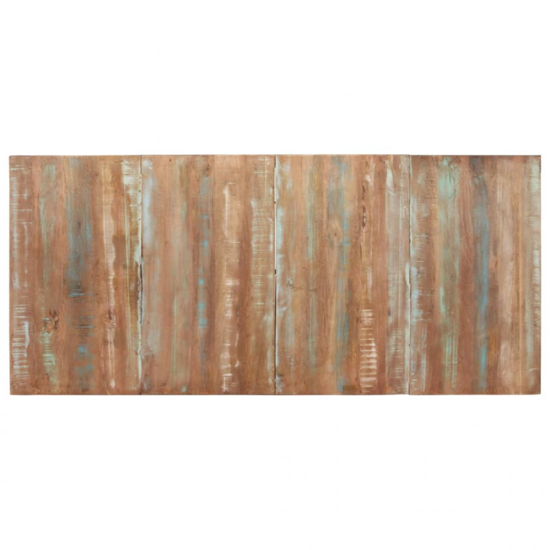 Stół jadalniany, 200x90x76 cm, lite drewno z odzysku