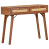 Stolik konsolowy, 100 x 35 x 76 cm, lite drewno mango