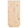 Szafka, 60x34x75 cm, lite drewno sosnowe