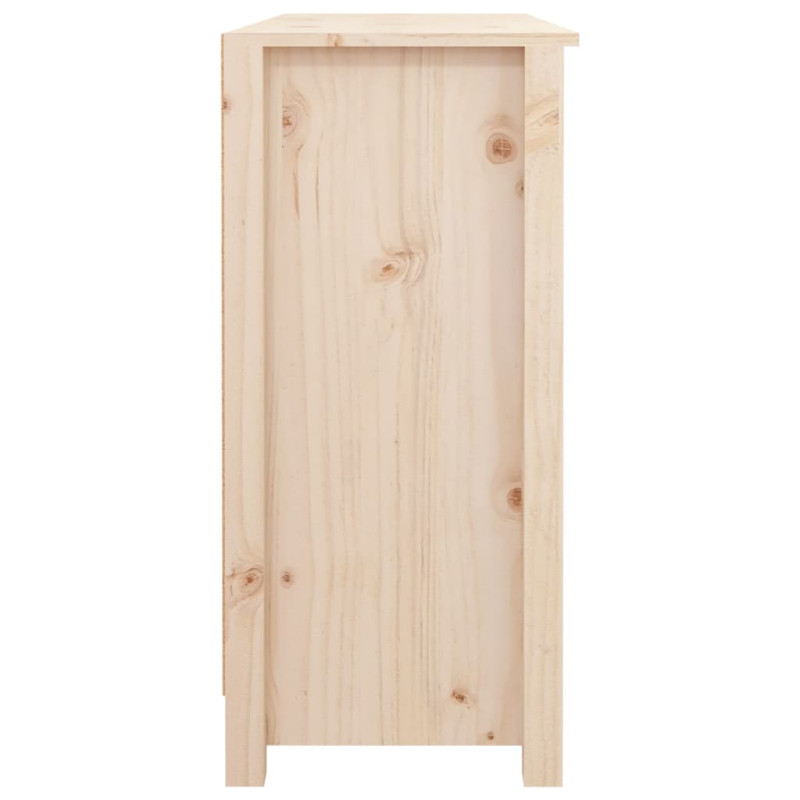 Szafka, 100x35x74,5 cm, lite drewno sosnowe