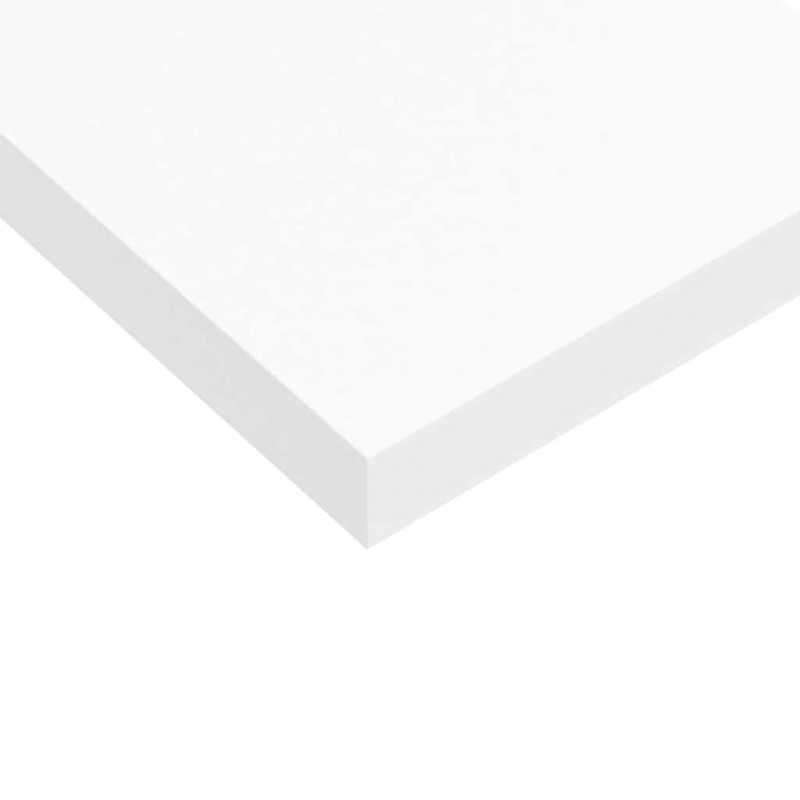 Półka ścienna, biała, 120x23,5x3,8 cm, MDF