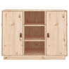 Komoda, 100x40x75 cm, lite drewno sosnowe