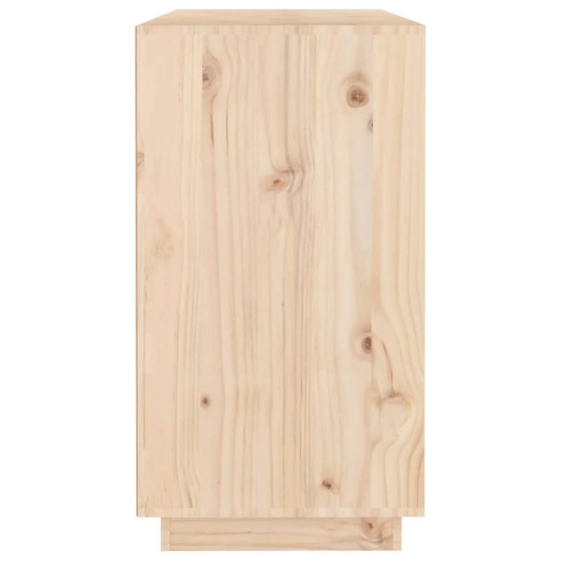 Komoda, 100x40x75 cm, lite drewno sosnowe