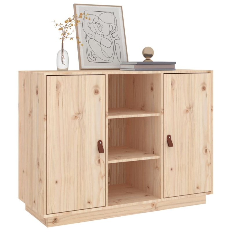Komoda, 100x40x75 cm, lite drewno sosnowe