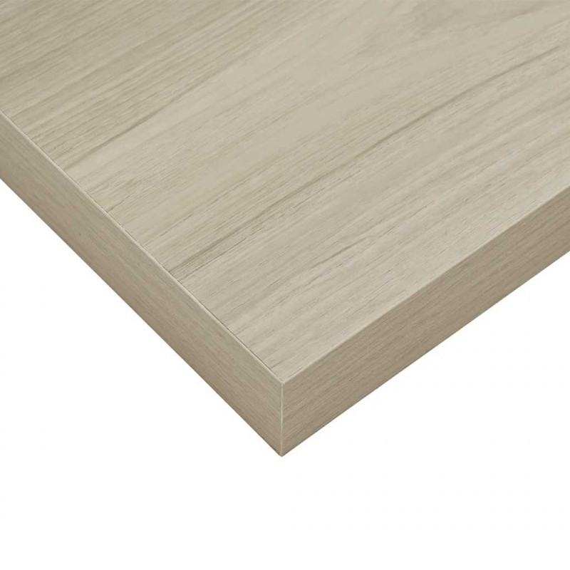 Półki ścienne, 4 szt., kolor dębowy, 23 x 23,5 x 3,8 cm, MDF