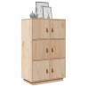 Szafka, 67x40x108,5 cm, lite drewno sosnowe