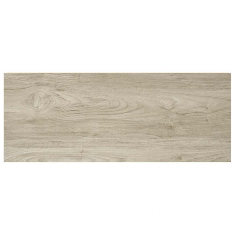 Półka ścienna, kolor dębowy, 60x23,5x3,8 cm, MDF