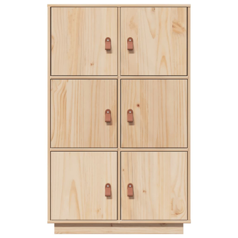 Szafka, 67x40x108,5 cm, lite drewno sosnowe