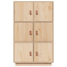 Szafka, 67x40x108,5 cm, lite drewno sosnowe