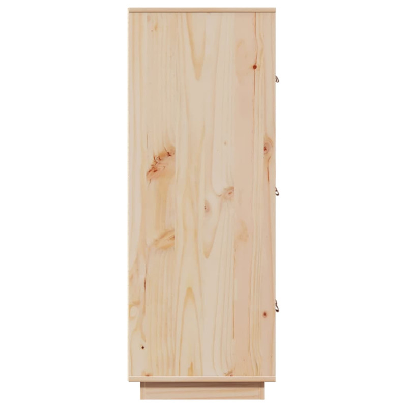 Szafka, 67x40x108,5 cm, lite drewno sosnowe