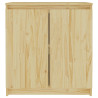 Szafka, 60x36x65 cm, lite drewno sosnowe