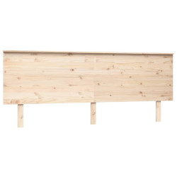 Wezgłowie łóżka, 204x6x82,5 cm, lite drewno sosnowe