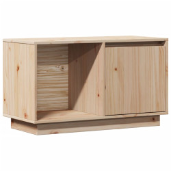 Szafka pod telewizor, 74x35x44 cm, lite drewno sosnowe