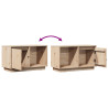 Szafka pod telewizor, 74x35x44 cm, lite drewno sosnowe